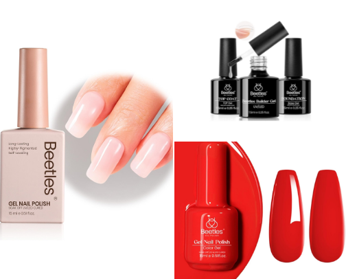 DIY Gel-X Nails cover photo collage