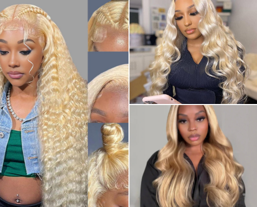 10 Blonde Wigs That Give Instant Glam✨Effortless, Stunning, You! cover photo collage