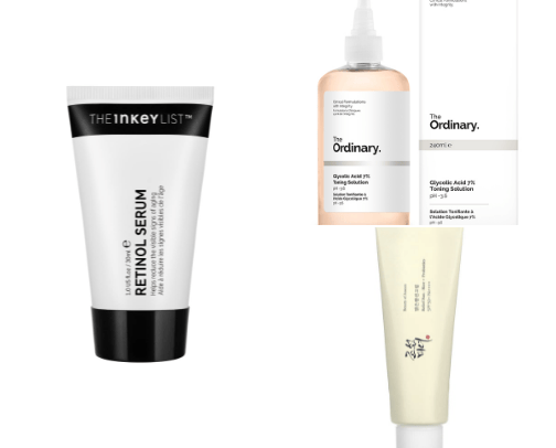✨skincare faves✨ cover photo collage