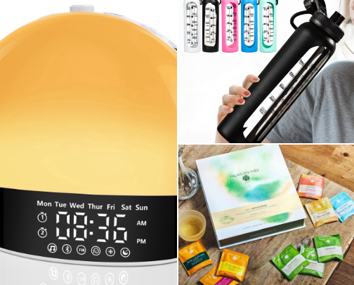 Morning Bloom Routine: Soft Life Essentials for a Glowy, Productive Start cover photo collage