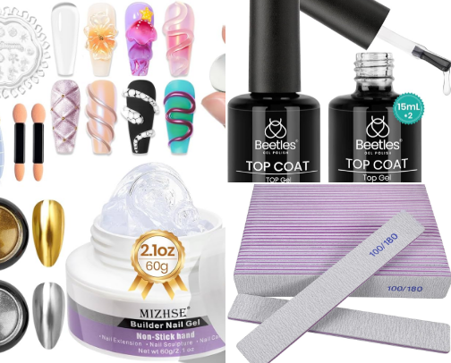 Beginner Nail Tech Amazon Essentials cover photo collage