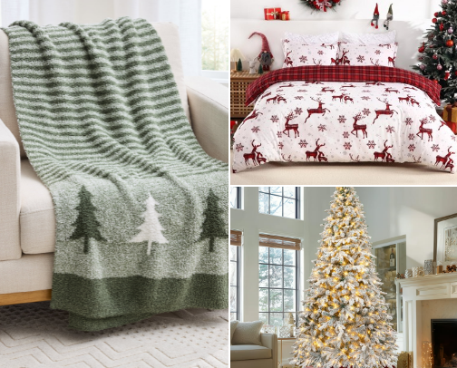 Christmas Home Essentials🎄🤍 cover photo collage