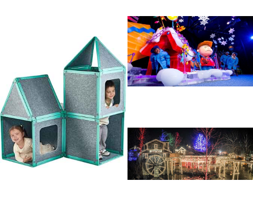 Christmas Wishlist:  Gifts, Decor, and Festive Ideas cover photo collage