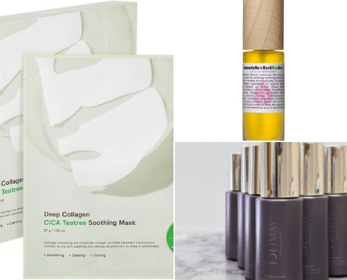 Skincare for Sensitive Skin + Over 40 cover photo collage