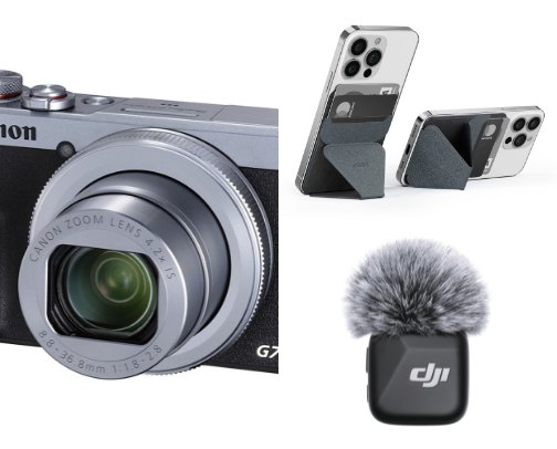 Everything I use to create my YouTube videos cover photo collage