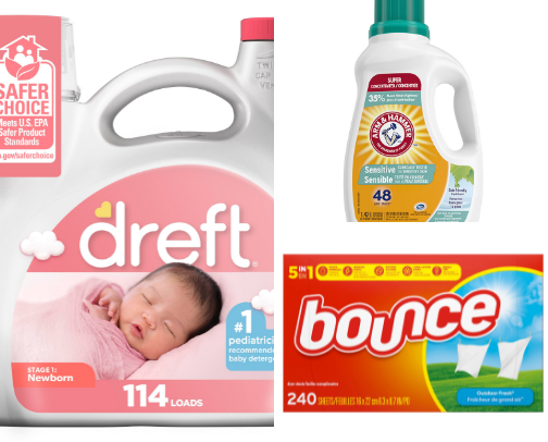 Laundry & Cleaning Products cover photo collage