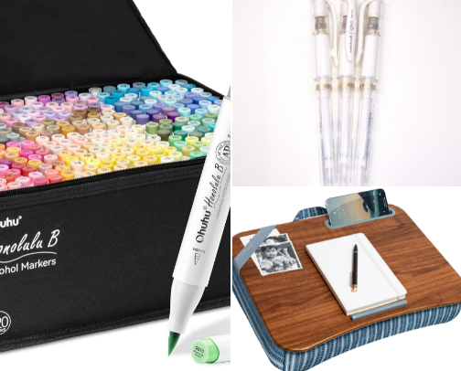 Cozy Coloring Must-Haves cover photo collage