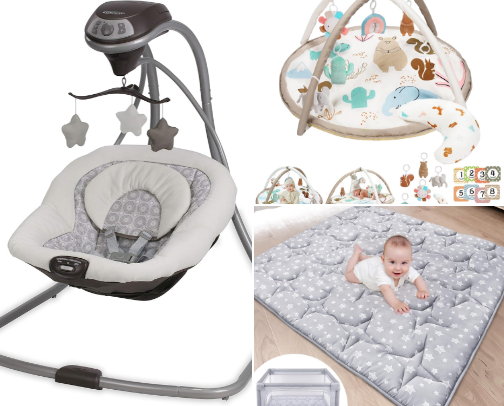 Baby Registry Must Haves cover photo collage