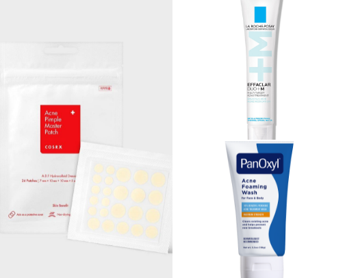 My Faves for Acne/ Breakout cover photo collage