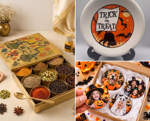 Under $25 (Halloween  edition) cover photo collage