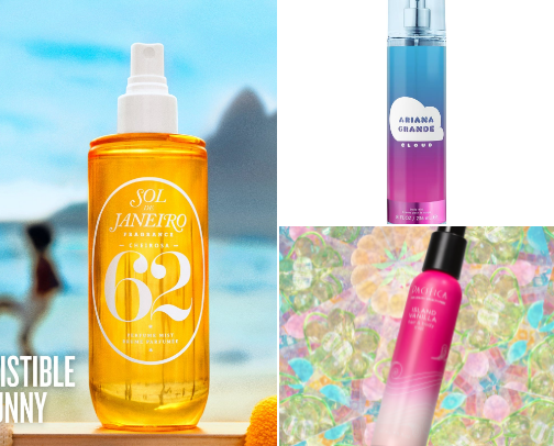 Best Summer Body Sprays ☀️ cover photo collage