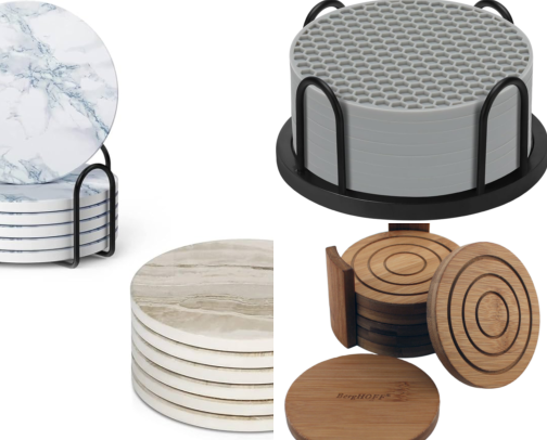 Coasters That Actually Stopped Me From Ruining Every Surface I Own cover photo collage
