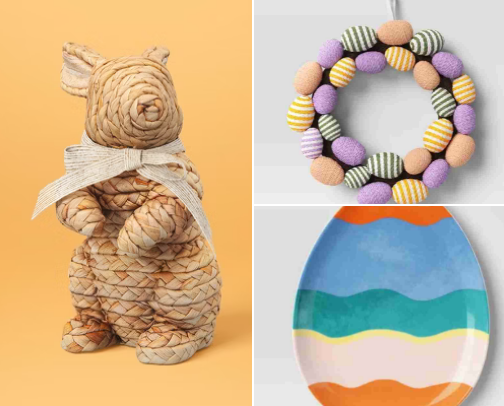 EASTER DECOR FINDS 2025 🐣🐰 🍫 cover photo collage