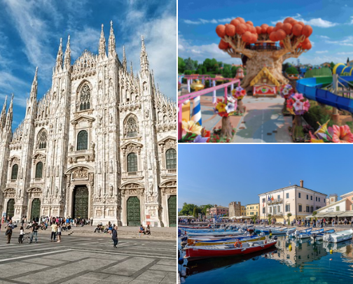 Italy 🇮🇹 cover photo collage