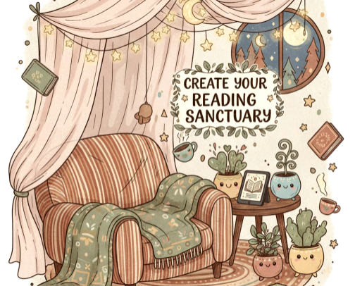 Create Your Reading Sanctuary cover photo collage