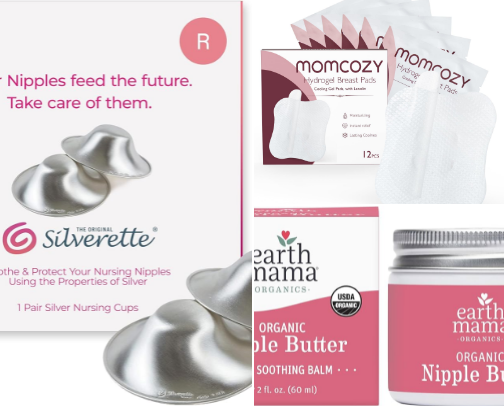 Postpartum must have (at the hospital and at home) for healing journey cover photo collage