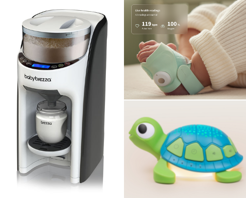 Baby essentials cover photo collage