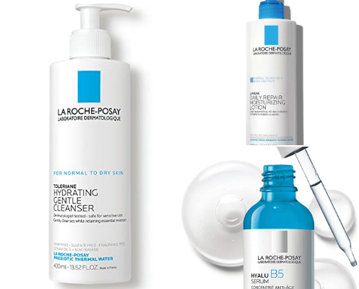 Skin care cover photo collage