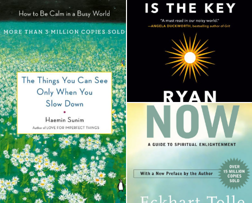 Books that helped me stop overthinking cover photo collage