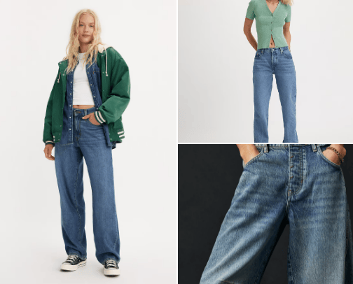 perfect jeans! cover photo collage