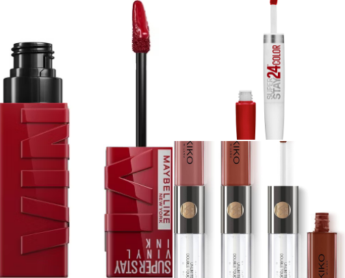 Longlasting affordable lipsticks 💄 cover photo collage