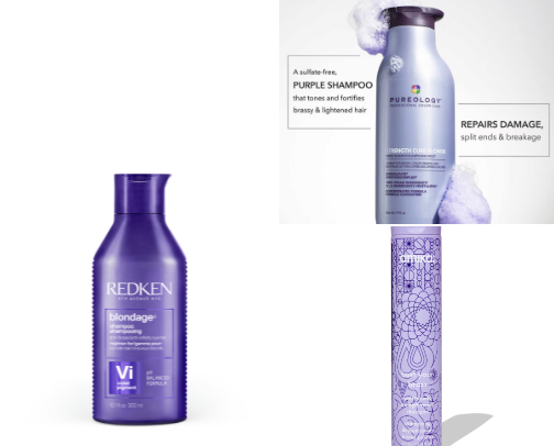 Blonde shampoos 👱🏻‍♀️ cover photo collage