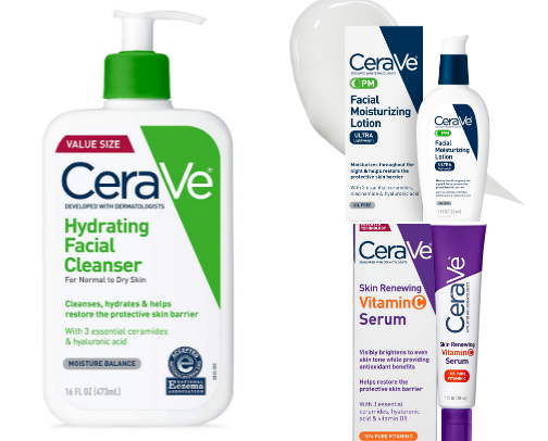 Daily must have for Skin Care cover photo collage