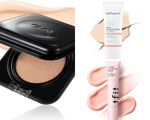 K-Makeup That Survives My Pro Kit: Glass Skin, Snatched Contour & No-Fail Brows cover photo collage