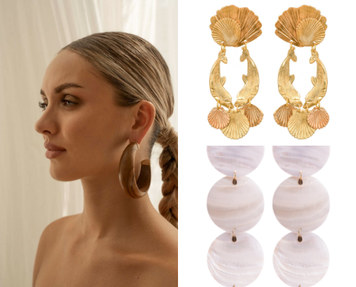 Curated Collection: Big & Bold Statement Earrings cover photo collage