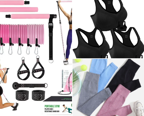 Getting In Shape cover photo collage