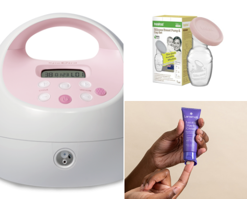 Latch & Learn - breastfeeding essentials cover photo collage