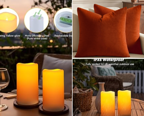 Home Glow-ups on a Budget cover photo collage