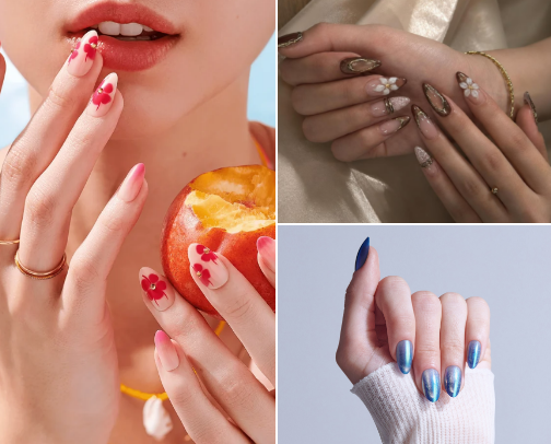 My Favorite Press-On Nails for Every Season 💅🏼 cover photo collage