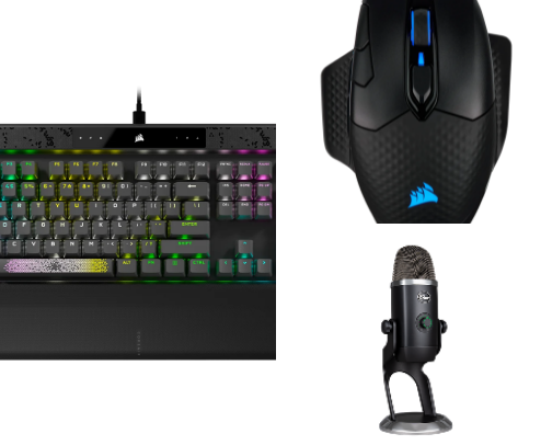 WFH or PC Gaming Essentials cover photo collage