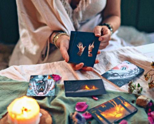 My Tarot Readings & Spiritual Guidance cover photo collage