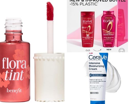 My favorite beauty recs cover photo collage