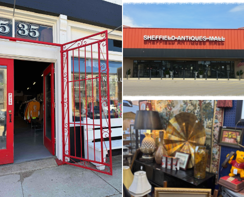 Thrifting for vintage and antiques In Memphis! cover photo collage