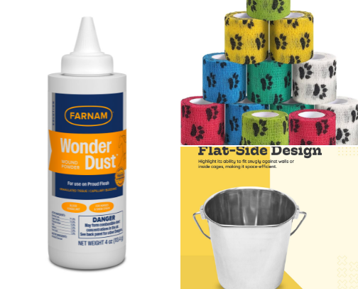 Pet care cover photo collage