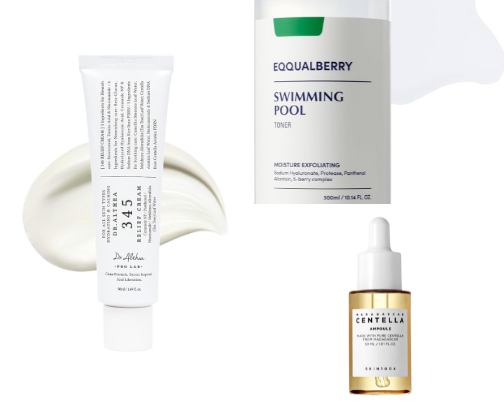 must have skin care products 🫧 cover photo collage