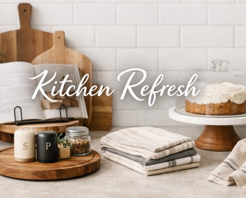 Kitchen Refresh cover photo collage