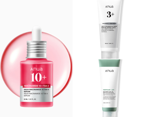 Korean skin care and tools. cover photo collage