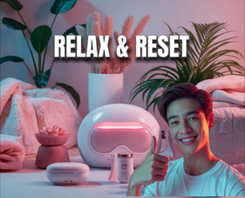 Self-Care Tech & Gadgets That Actually Make Life Easier🤩 cover photo collage