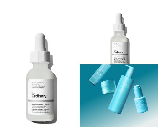 Effortless skincare and hair care cover photo collage