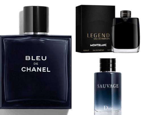 Must have colognes for him cover photo collage