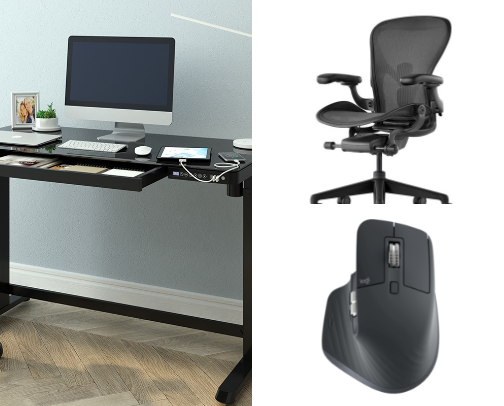 🖥️ Work-From-Home Essentials cover photo collage