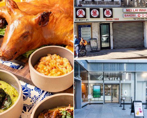 Elite New York City bites cover photo collage