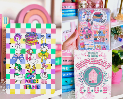 Cozy & Cottagecore Kindle Inserts cover photo collage