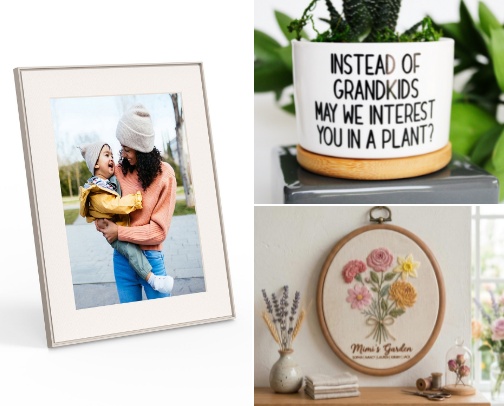 For Mom, With Love cover photo collage