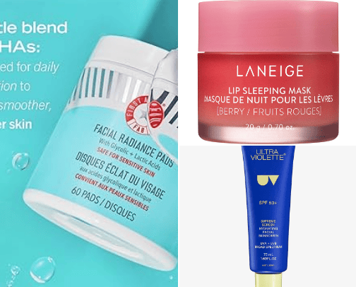 Skin care must haves cover photo collage