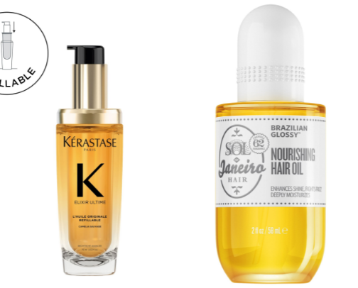 The Best Hair Oil for Shiny, Radiant Hair cover photo collage